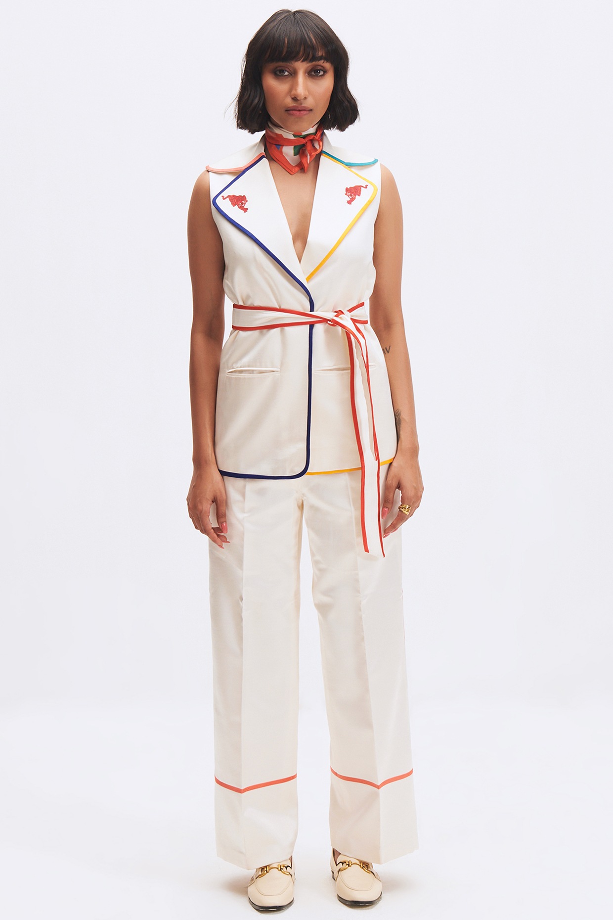 Buy Beige Color Heavy Designer Net Straight Pant Suit Online - SALA2603 |  Appelle Fashion